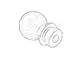 DORNBRACHT-Kugelgelenk-fuer-Luftsprudler-Bidet-ERSATZTEILE-092140007-D-20-x-31-mm-Chrom-092140007-00 gallery number 1